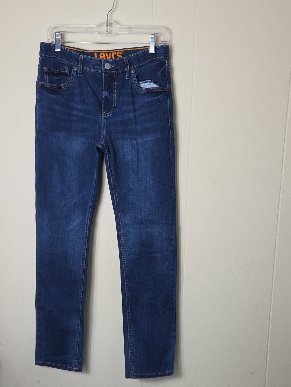 Levi's Men's Slim Indigo Blue Stretch Jeans